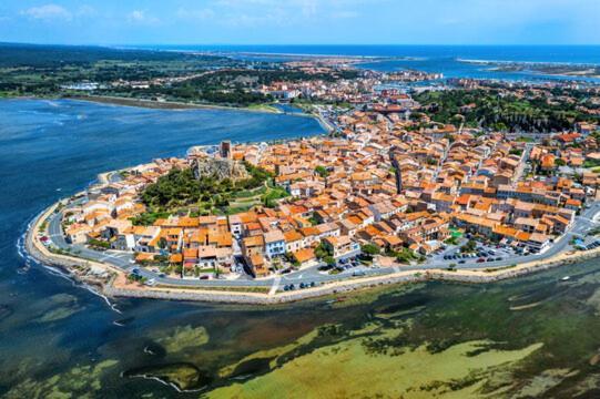 Villa Tamaris Gruissan Buitenkant foto